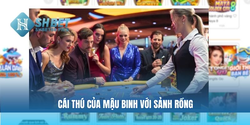 Cái thú của mậu binh với sảnh rồng